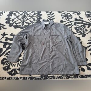 Eddie Bauer Gray Outdoor Men’s Shirt Sz XL NWT‎